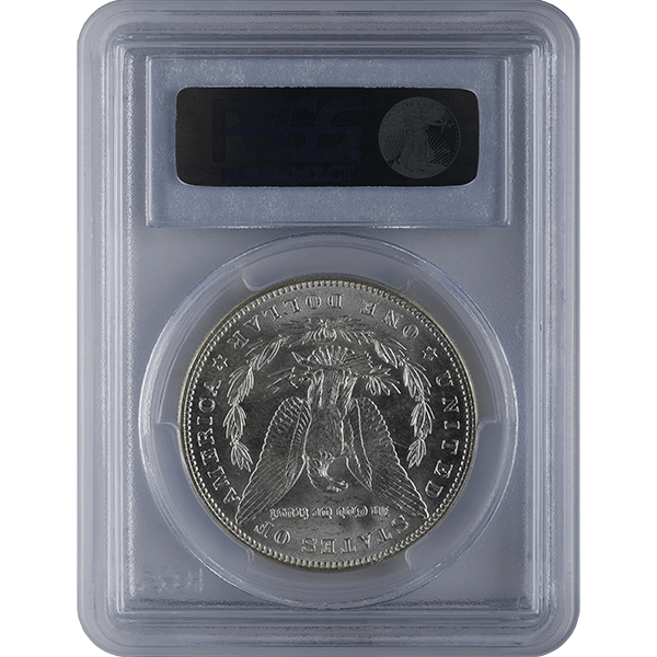 1878-1921 AMERICAN SILVER MORGAN DOLLAR PCGS64 - Image 2