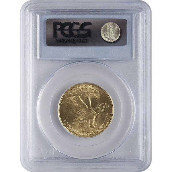 $10 U.S. GOLD INDIAN PCGS62 - Image 2